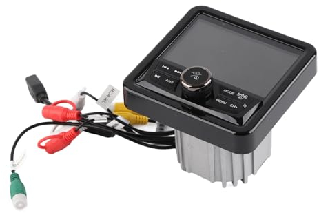 Radio Stereo Marine Boat Radio Car Stereo Receiver MP3 MP5 Media Player Lossless Music for Yachts Vehicles