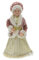 Wedhapy Babbo Natale Figure Ornamenti di Santa 17,7 Pollici Figure di Natale generiche realistiche di Natale Grazioso Ornamento per Le Bambole di Natale per Le Decorazioni Natalizie, Signora Claus