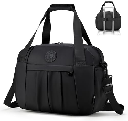 SUCIKORIO 40x30x15cm British Airways Jet 2 Air France Sac de Voyage Cabine Avion sous Le Siege, étanche Oxford Bagage Cabine a Main 18L Sacs Weekend Maternité Sacs de Sport avec Poche Imperméable