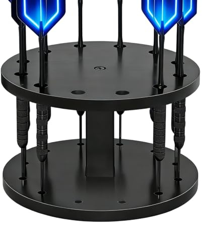 Wisylizv Dart Stand | Akryl S Lightweight Round Display Stands | Förvaringsställ för Darts | För sovrum vardagsrum lekrum barer spelrum
