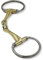 Olivenkopf Gebiss Übergröße Glitzer Strass Argentan D Ring 15,5 16,5 17,5 18,5 Tysons Gebiss (15,5)