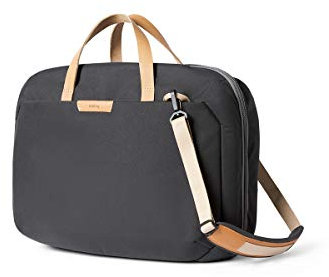 Bellroy Flight Bag (16” Laptop, Clamshell-Design, versteckbare Rucksackgurte, durchdachte Innenfächer) - Charcoal