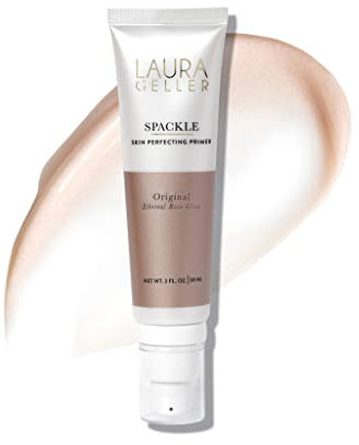 LAURA GELLER NEW YORK Spackle Super-Size - Ethereal Rose Glow - 2 Fl Oz - Skin Perfecting Primer Makeup with Hyaluronic Acid - Long-Wear Foundation Face Primer