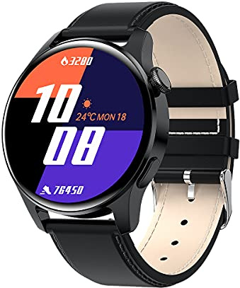 Smart armband puls blodtryck blod syre musikkontroll foto stegräknare bluetooth samtal smartklocka I29 (svart läder)