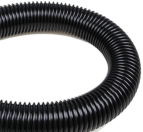 MMLFX 1 Pieza Interior 38mm Exterior 45mm aspiradora Rosca Manguera pajitas Tubos Suaves aspiradora Accesorios Tubo de vacío 1/3/4/6/8 Metros (Color : Black-3m (38mm))