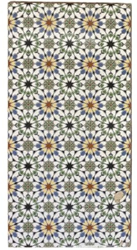 Marokkanische Fliesen Wandfliesen bunt 1 Stk Muster 14 | Orientalische Fliese als Wanddekoration im Bad oder Küchenrückwand | Bunte Mosaikfliesen Design als Deko für die Wand im Badezimmer Küche