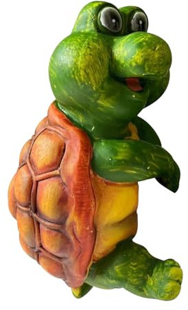 Statue De Grenouille De Jardin - Ornement en Résine, Décoration De Jardin | Figure Animale Mignonne pour Patio Extérieur, Sculpture De Pelouse Originale, Décoration De Grenouille pour Porche, Balcon,