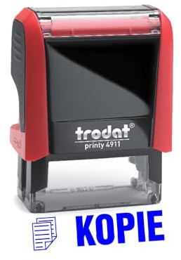 Trodat Printy 4911 fuchsia kopion blå