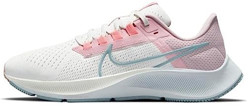 Nike Damen WMNS Air Zoom Pegasus 38 Laufschuh, Sail Ocean Cube Pink Glaze Crimson Bliss Champagner Photon Dust, 39 EU