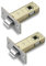 2 Set of 45mm Tubular Latch,45mm Sprung Lever Door Handles Tubular Latch,Stainless Steel Bracket Mortice Tubular Latch Designed to Be Internal Used of Sprung Lever Door Handles