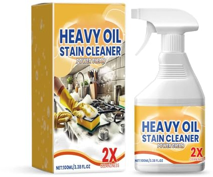 Kitchen Cleaner, 100mL Limescale and Grease Remover,Kitchen Spray, Surface Cleaner,Removes Grease, Grime & Nicotine Stains (1)