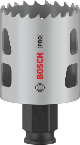 Bosch 1x PRO Multi Material Power Change Plus Hole Saw (for Softwood, Drywall, Ø 43 mm, Professional Accessory Rotary Drill/Drivers)