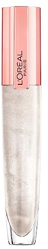 L'Oréal Paris Lip Gloss, Plumping and Hydrating, with Hyaluronic Acid and Collagen Complex, Glow Paradise Balm-In-Gloss, 400 I Maximize