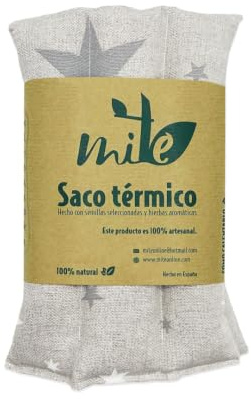 Saco térmico de semillas y hierbas multiusos (47cm x 15cm) Lavanda (Estrella)