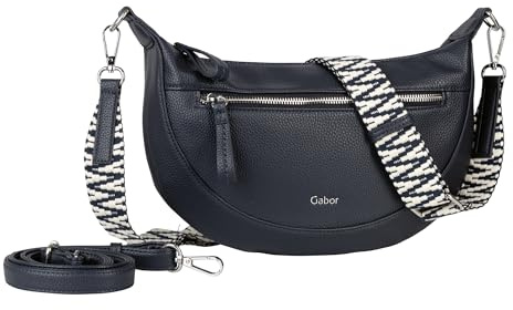 Gabor bags Silena Damen Umhängetasche Crossbody Bag Mittelgroß Blau