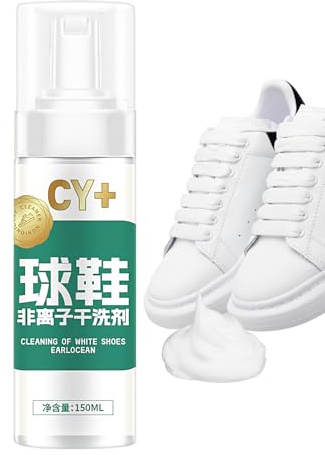 Mousse nettoyante pour baskets - 150 ml - Désodorisant - Outil de nettoyage en mousse pour extérieur, cuisine, sport, garçons, hommes, intérieur