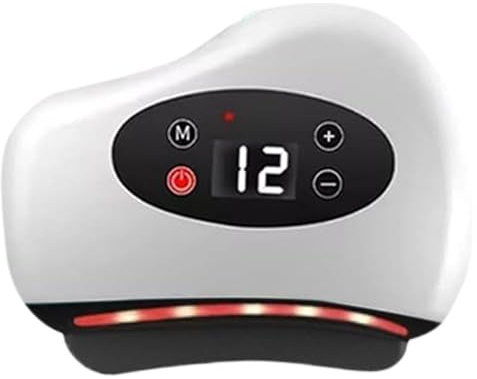 Rascador de pies con calefacción, masajeador muscular eléctrico 4 en 1, rascador muscular portátil, para aliviar la fatiga, deportes, recuperación, piernas, cuello, hombros, hogar, lugar de trabajo