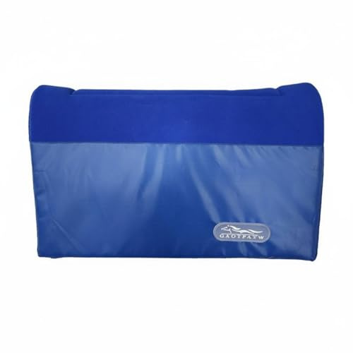 FytStycale Tapis de Selle Équitation Coussin Selle Cheval Pad Respirant Absorbant Confort Stable Matelassé en Éponge et Coton pour Séances d'Obstacle Promenades, Bleu