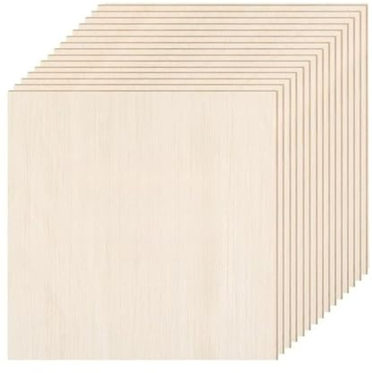 Trähantverk 4/8/16/30 stycken oavslutad basträplywood