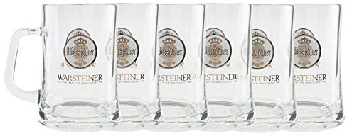 Schleuderhannes 6er Warsteiner Bierkrug 6 x 0,2l Exclusive Gastro Edition