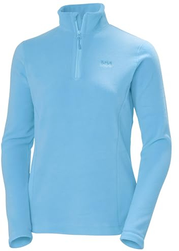 Helly Hansen Damen W Daybreaker 1/2 Zip Fleecejacke, Aqua, M