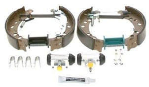 Autoteile Gocht Bremsbackensatz Hinten Kompatibel mit Toyota Yaris P9 05-11