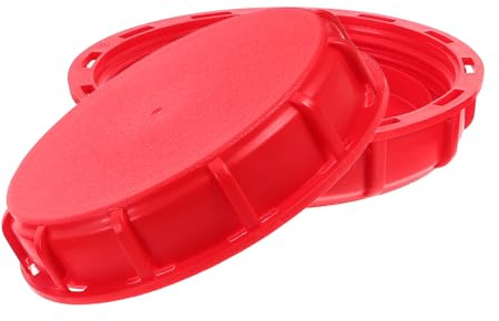 Veemoon 2pcs Ibc Tote Lid Sealing Ring Leakproof Barrel Cover for Rain Barrel Chemical Ibc Can Cap