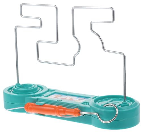 QUMIIRITY 1 Ensemble Labyrinthe Électrique Jouets De Labyrinthe Électrique pour Enfants D'entraînement Labyrinthe Tactile Électrique Blue Plastique