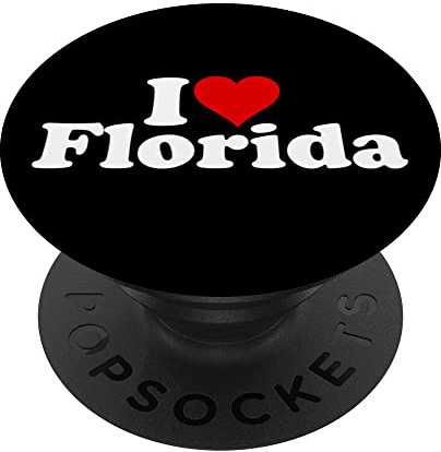 AMO IL CUORE FLORIDA FL FLA PopSockets PopGrip Adesivo