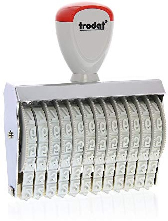 Trodat Classic Ziffernstempel 15712 (85x7 mm)