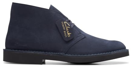 Clarks Homme Desert Bt Evo Shoes, Navy Suede, 42 EU