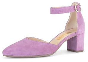 Gabor Damen Riemchen Pumps, Frauen Absatzschuhe,Fesselriemchen,fersenhalter,high Heels,Heels,hochhackige Schuhe,lila Light,37.5 EU / 4.5 UK