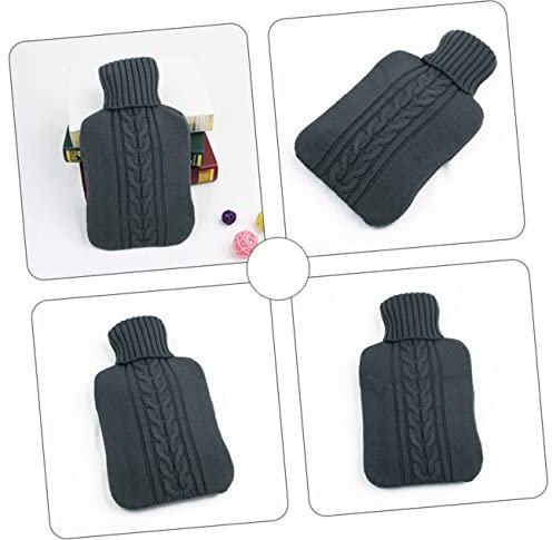 SOESFOUFU Housse Tricotée Pour Bouillotte Protège Bouillotte Housse De Étui Pour Pour Femme