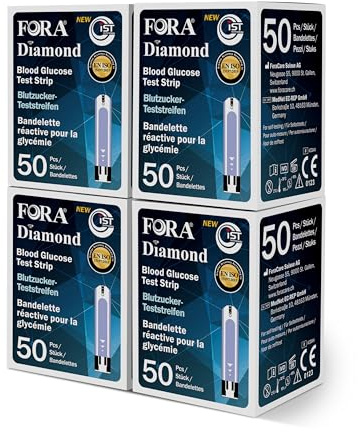 Strisce Reattive Glicemia FORA Diamond - 200 strisce