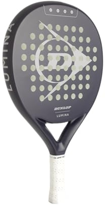 Dunlop Padel Schläger Lumina Dark Grey - Amazon Exclusive - Graphit Rahmen, Pro Eva Core, 365g