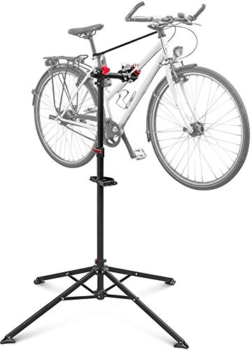 BAKAJI Stand Reparation Underhåll Cykel Stöd Justerbar Vikbar Cykelställ