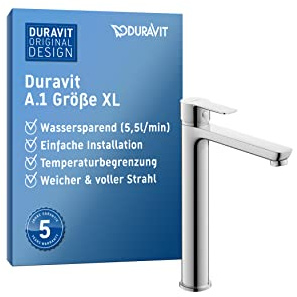 Duravit A11040 A.1 Washbasin Mixer tap, Chrome, XL