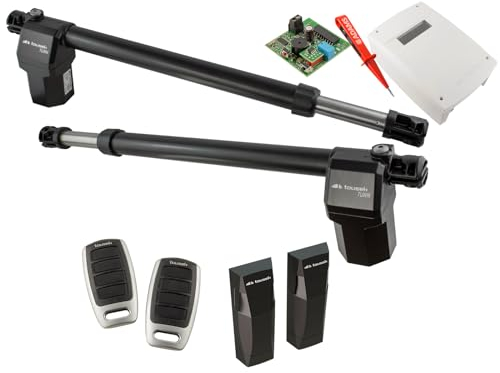 Tousek TURN 20 Drehtorantrieb 2-flüglig + 2 Handsendern + Lichtschranken EADAMS Set 4in1