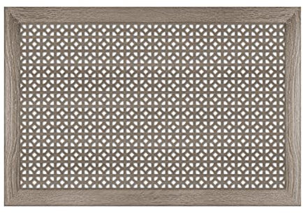 HEXIM Cubreradiadores MDF & HDF - Cubreradiadores decorativos en diferentes tamaños y diseños - (Panel frontal Susanna Roble Vintage - 90x60cm)