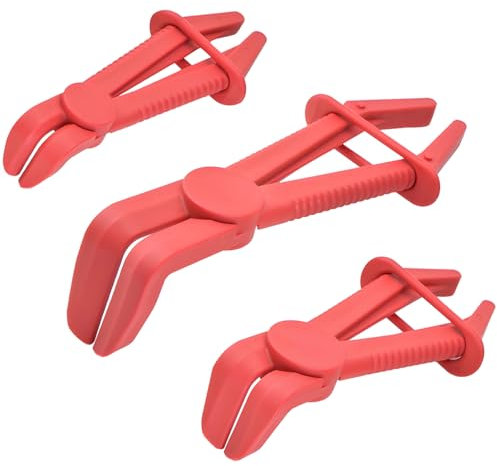 Thsakzo Alicates De SujecióN De Manguera,Juego De Alicates Para Manguera,Alicates Para Abrazaderas De Manguera,Alicates Abrazaderas Coche,Pinzas De Manguera (3 Stück-90°)