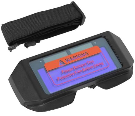 Lunettes de Soudage Solaires 17 × 7 × 5, Obscurcissement Automatique, Lunettes de Soudage Tig Mig, Lunettes de Soudeur, Lunettes Solaires