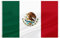 ASUNO Mexiko Flagge 90×150 CM, Polyester, Mexikanische National Banner mit 2 Messingösen, Doppelseitig, Leuchtende Farben, Farbbeständig, für Garten, Rasen, Patio