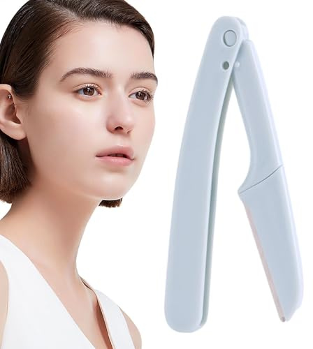 Eyebrow Razor for Women, Folding Eyebrow Trimming Tool, Portable Professional Beauty Tools, Multipurpose Face Shaver for Women Body Use