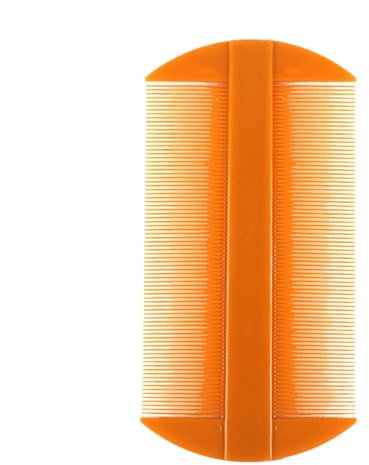 Läusekamm - Feinzahn-Nissenentferner | Doppelseitiger Flohkamm, Schuppen & Läuse Entfernung | Edelstahl-Kopfläuse für Kinder & Erwachsene, effektiv für alle Haartypen