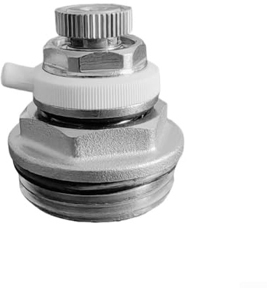 Automatic Radiator Vent Valve, Radiator Air Release Valve For Heating Systems, Fits 3/4 Inch And 1 Inch Connections For Flexible Installation for across Central Heating And Cooling Applications(1