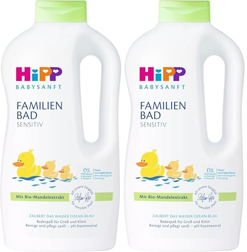 HiPP Babysanft Familienbad, 1000ml (Packung mit 2)