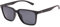 Le Specs FAIR GAME MATTE BLACK - Sonnenbrille für Damen und Herren Rechteckige Rahmenform mit hohem UV-Schutz LSP1802161