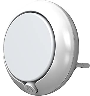 LEDVANCE LED Nachtlicht, Leuchte für Innenanwendungen, Warmweiß, Integrierter Tag-Nacht-Sensor, Lunetta Lunetta Round, 4058075266827