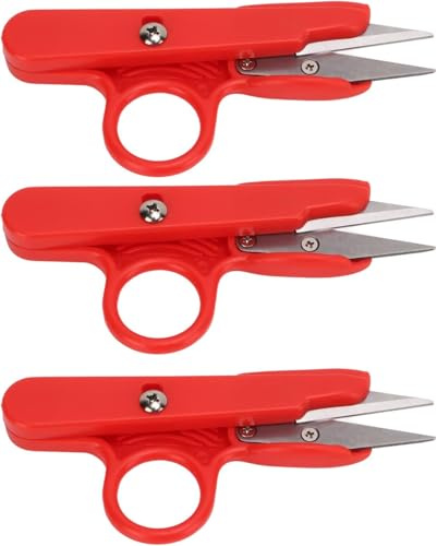 Tijeras De Tela, 3 Piezas, Tijeras De Hilo De Acero Inoxidable, Alisadoras, Corte Fácil, Tijeras De Tela Pequeñas, Accesorios De Costura Para El Hogar
