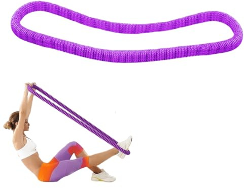 Aro de Ejercicio de 3, 3 Libras con Resorte ponderado, Equipo de Entrenamiento en casa, aro de Fitness Suave y portátil Plegable para Hombres y Mujeres, 75 Pulgadas